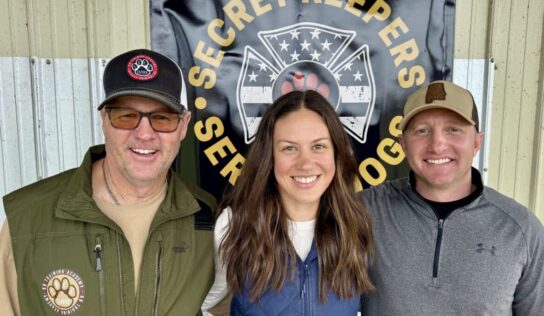 Local firefighters support service dog program for first responders battling trauma