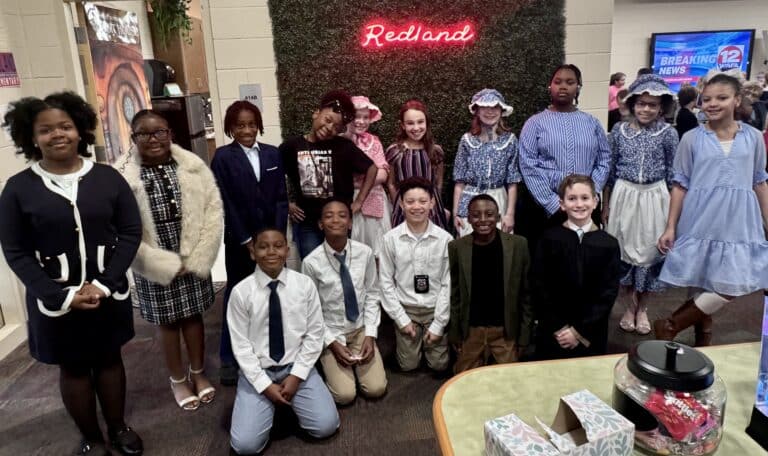 Redland Elementary students bring history to life at fourth annual Living Wax...