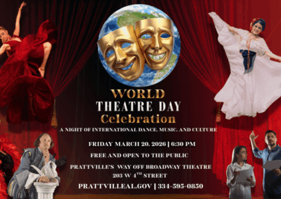 Prattville’s Way Off Broadway Theatre to celebrate World Theatre Day with global performance event