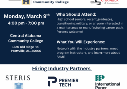 Spring Showcase to highlight manufacturing career opportunities in Prattville