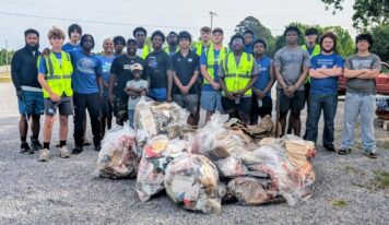 Volunteers turn out for Pine Level Spring cleanup