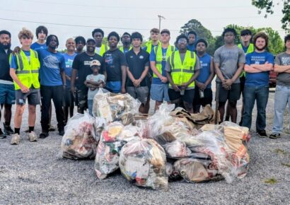 Volunteers turn out for Pine Level Spring cleanup
