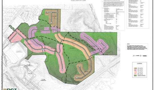 Millbrook council approves the rezoning for 325-acre Overlook subdivision community