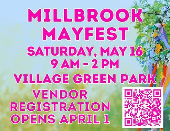 Vendor registration opens for Millbrook Mayfest
