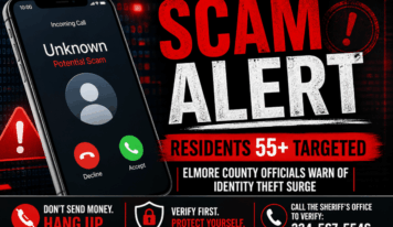 Elmore County officials warn of identity theft surge targeting residents 55 and older