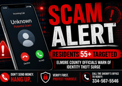 Elmore County officials warn of identity theft surge targeting residents 55 and older