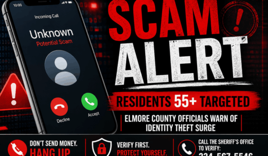 Elmore County officials warn of identity theft surge targeting residents 55 and older
