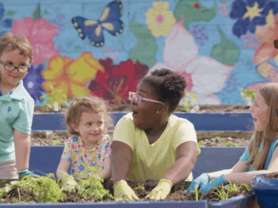 Pine Level Elementary School named CLAS School of Distinction for innovative outdoor classroom program