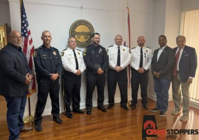 CrimeStoppers 215 STOP Honors Wetumpka Officer of the Year