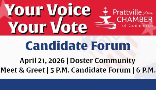 Community invited to attend Prattville Candidate Forum at Doster Community Center