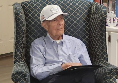 Prattville community honors 100 year old World War II veteran