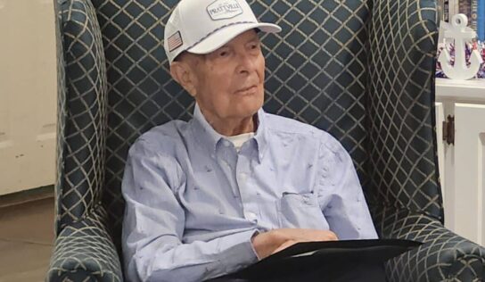 Prattville community honors 100 year old World War II veteran