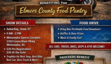 “Jeeps, Bikes & Rides for a Cause” to benefit Elmore County Food Pantry