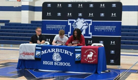 Two Marbury Soccer Players Sign with University of Mobile 