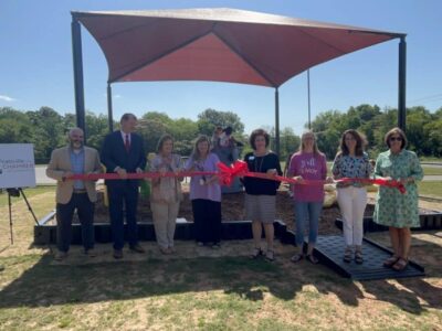 Autauga County Schools celebrates new pre-K playground shade structure at Prattville Kindergarten School
