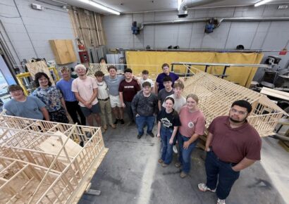 Elmore County High students build scaled homes, gain real-world construction skills