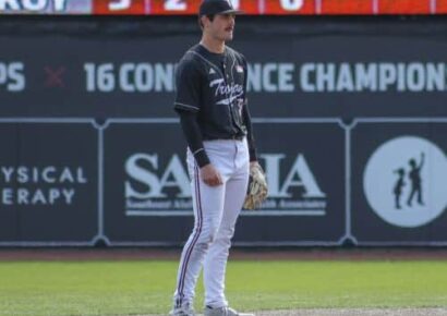 Elmore County native Sean Darnell hits a home run for Troy in College World Series win over Ole Miss