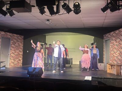 Way Off Broadway Theatre presents Godspell a joyful celebration of community, faith, and storytelling