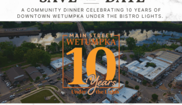 Main Street Wetumpka announces, “10 years under the lights” community celebration