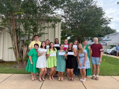 The Prattville Area Chamber of Commerce awarded scholarships to ACTC Early Childhood Education students